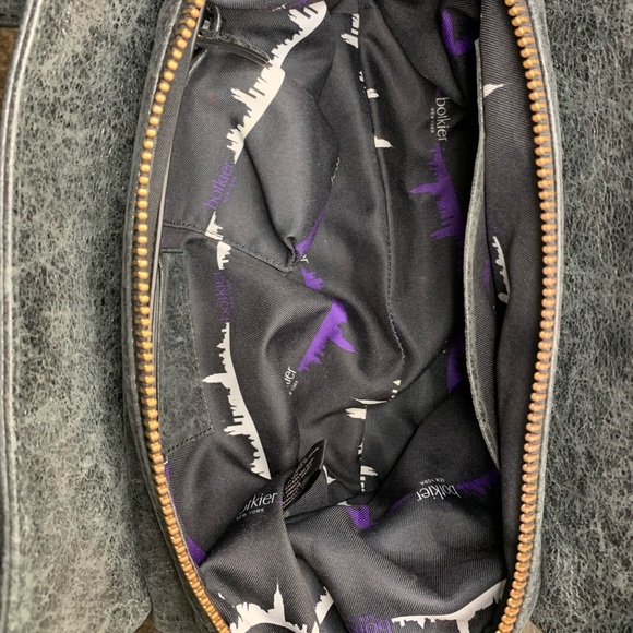 Botkier New York Trigger Leather Satchel - Picture 5 of 9